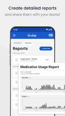 FindAir – Asthma Diary android App screenshot 1